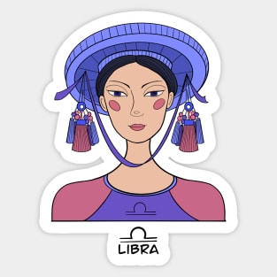 Libra Constellation: Balance And Justice | Astrology Art Sticker